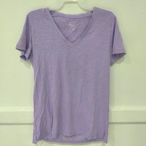 NWT Felina Women's Cozy Everyday Short Sleeve V-Neck T Shirt Size S $35 2HL18